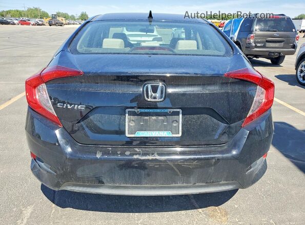 2HGFC2F75JH546096 2018 HONDA CIVIC Black Vista trasera