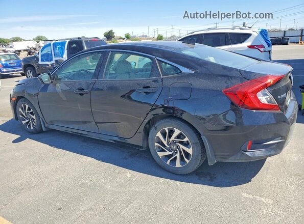 2HGFC2F75JH546096 2018 HONDA CIVIC Black Trasero izquierdo