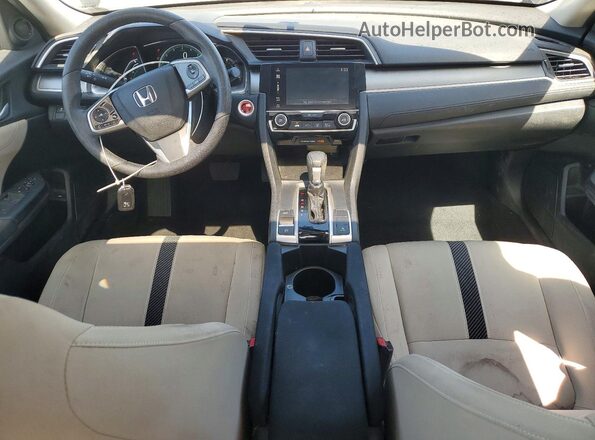 2HGFC2F75JH546096 2018 HONDA CIVIC Black Vista del salpicadero