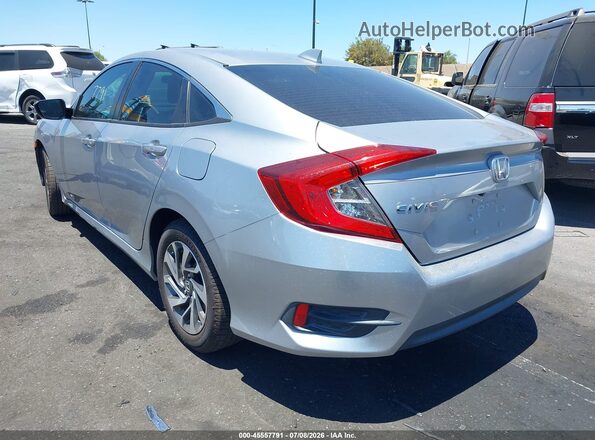 2HGFC2F75JH551847 2018 HONDA CIVIC Silver Rear left
