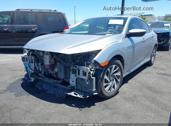 2HGFC2F75JH551847 2018 HONDA CIVIC Silver Front left