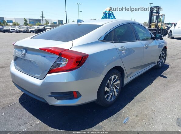 2HGFC2F75JH551847 2018 HONDA CIVIC Silver Rear right