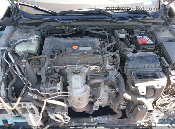 2HGFC2F75JH551847 2018 HONDA CIVIC Silver Rear view
