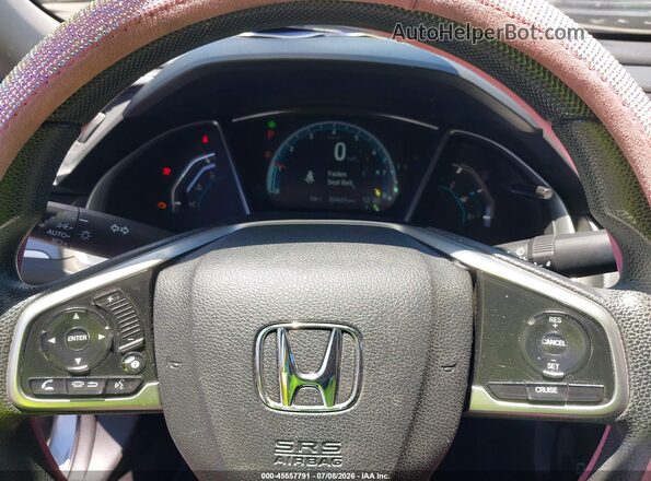 2HGFC2F75JH551847 2018 HONDA CIVIC Silver Rear seats view