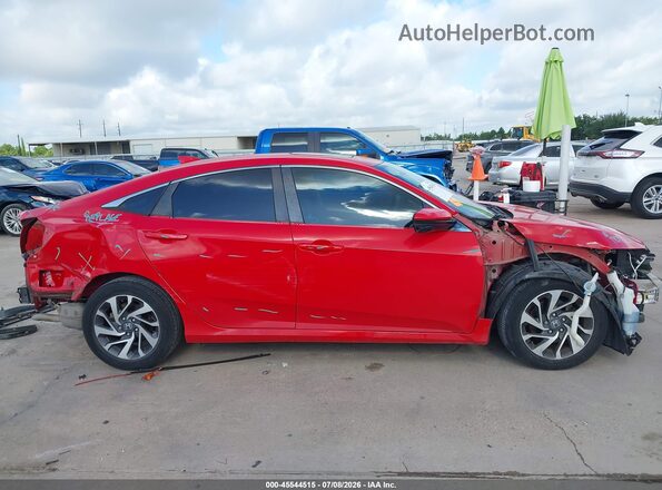 2HGFC2F75JH570124 2018 HONDA CIVIC Red Панорамний вид салону 360°