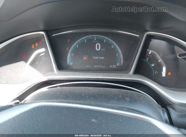 2HGFC2F75JH576859 2018 HONDA CIVIC Gray Вид задніх сидінь