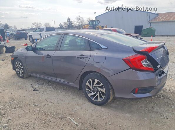 2HGFC2F76GH504335 2016 HONDA CIVIC Gray Հետևի ձախ