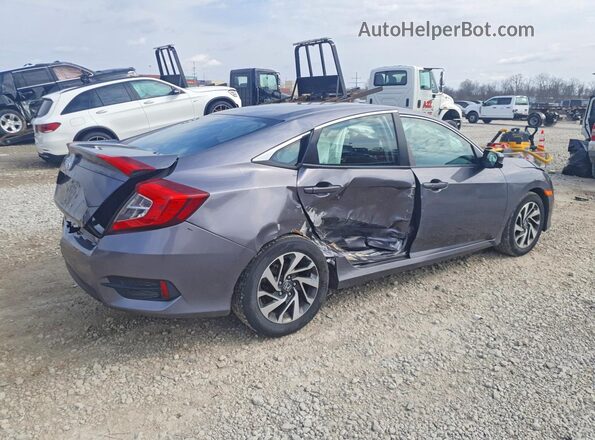 2HGFC2F76GH504335 2016 HONDA CIVIC Gray Հետևի աջ