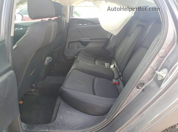 2HGFC2F76GH504335 2016 HONDA CIVIC Gray Հետևի նստատեղերի տեսք