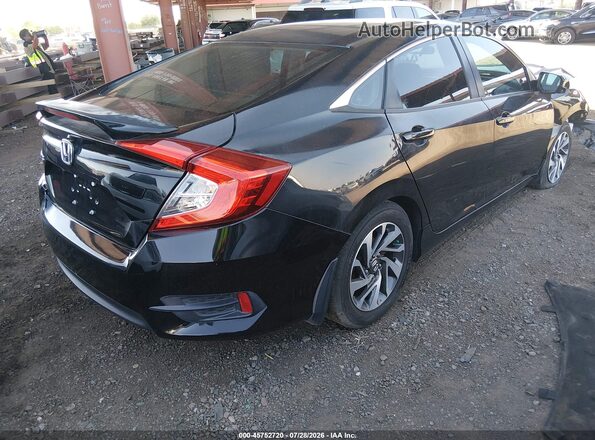 2HGFC2F76GH505534 2016 HONDA CIVIC Black Rear right