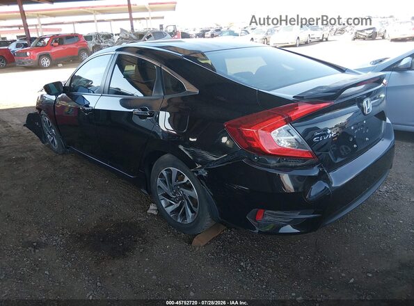 2HGFC2F76GH505534 2016 HONDA CIVIC Black Rear left