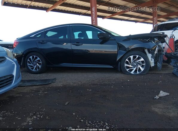 2HGFC2F76GH505534 2016 HONDA CIVIC Black Rear interior view