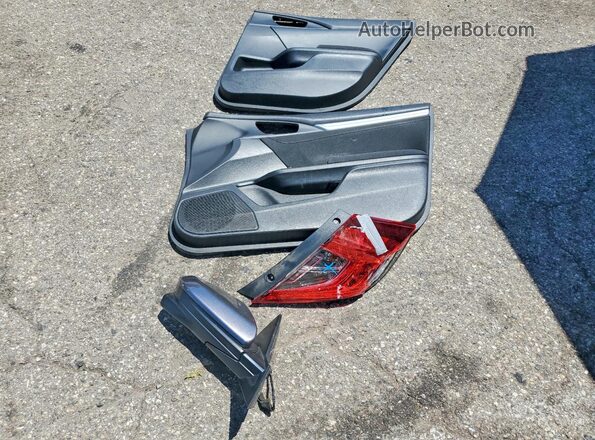 2HGFC2F76GH554524 2016 HONDA CIVIC Gray Vista del compartimento del motor