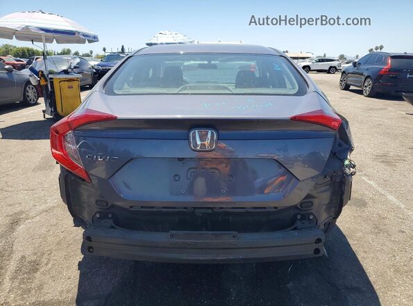 2HGFC2F76GH554524 2016 HONDA CIVIC Gray Vista trasera