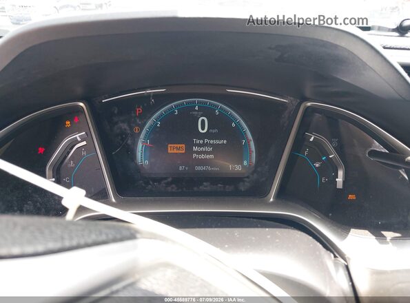 2HGFC2F76HH519550 2017 HONDA CIVIC White Հետևի նստատեղերի տեսք