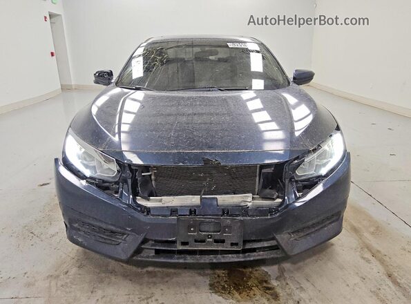 2HGFC2F76HH531942 2017 HONDA CIVIC Black Front view