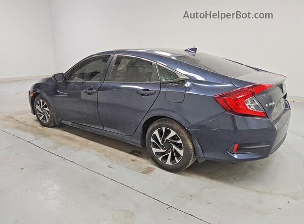 2HGFC2F76HH531942 2017 HONDA CIVIC Black Rear left