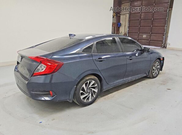 2HGFC2F76HH531942 2017 HONDA CIVIC Black Rear right