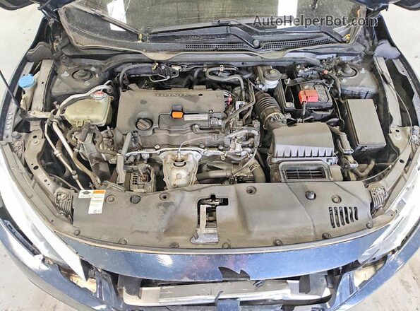 2HGFC2F76HH531942 2017 HONDA CIVIC Black Rear interior view