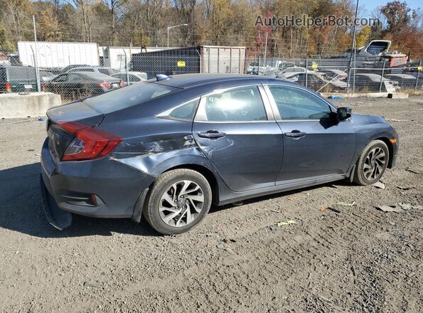 2HGFC2F76HH532556 2017 HONDA CIVIC Blue Հետևի աջ