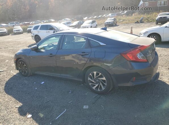 2HGFC2F76HH532556 2017 HONDA CIVIC Blue Հետևի ձախ