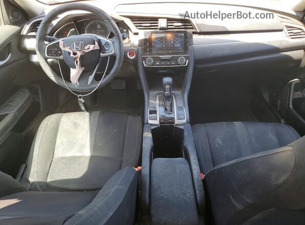 2HGFC2F76HH556436 2017 HONDA CIVIC Black წინა პანელის ხედი