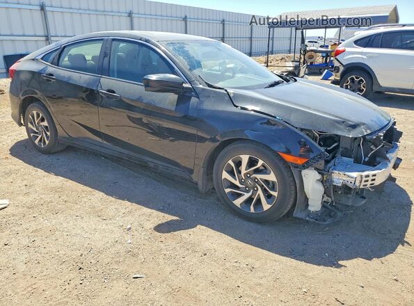 2HGFC2F76HH556436 2017 HONDA CIVIC Black წინა მარჯვენა