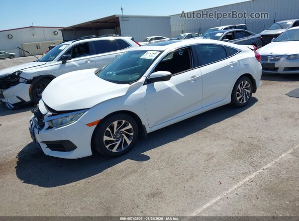 2HGFC2F76HH576265 2017 HONDA CIVIC White Przód lewy
