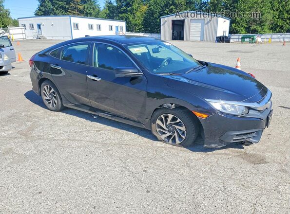 2HGFC2F76JH509428 2018 HONDA CIVIC Black Առջևի աջ