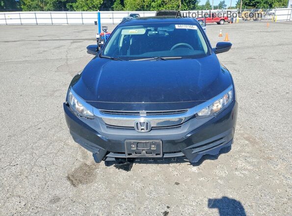 2HGFC2F76JH509428 2018 HONDA CIVIC Black Դիմացի տեսք