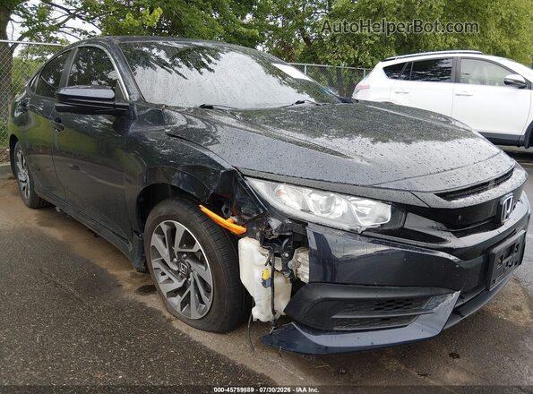 2HGFC2F76JH509980 2018 HONDA CIVIC Navy Вид спереди