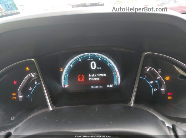 2HGFC2F76JH509980 2018 HONDA CIVIC Navy Вид задних сидений