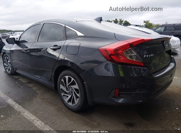 2HGFC2F76JH509980 2018 HONDA CIVIC Navy Задняя левая четверть