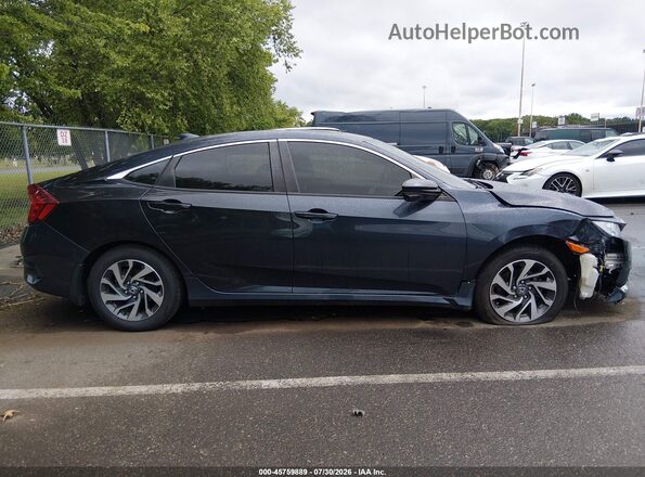 2HGFC2F76JH509980 2018 HONDA CIVIC Navy Вид щитка приборов
