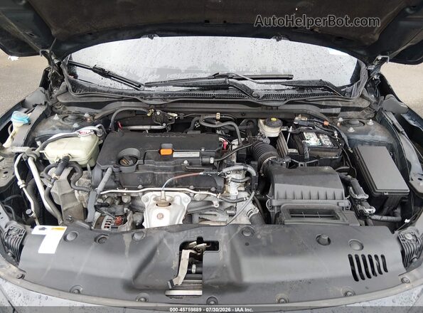 2HGFC2F76JH509980 2018 HONDA CIVIC Navy Вид сзади