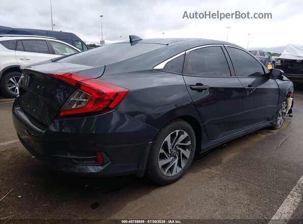 2HGFC2F76JH509980 2018 HONDA CIVIC Navy Задняя правая четверть