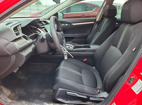 2HGFC2F76JH527654 2018 HONDA CIVIC Red Vista interior delantera