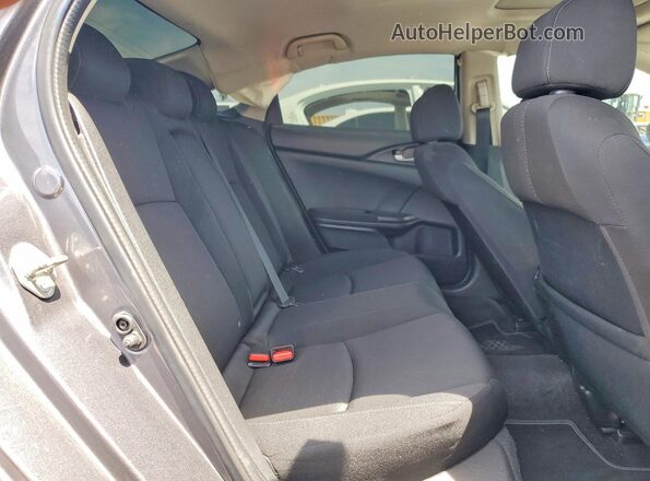 2HGFC2F76JH536788 2018 HONDA CIVIC Charcoal Vista de los asientos traseros