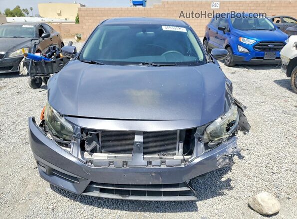2HGFC2F76JH536788 2018 HONDA CIVIC Charcoal Vista frontal