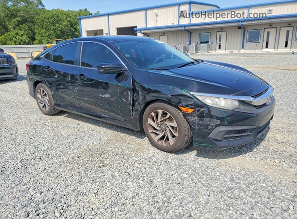 2HGFC2F76JH541814 2018 HONDA CIVIC Black Delantero derecho
