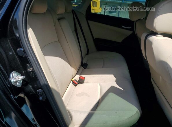 2HGFC2F76JH541814 2018 HONDA CIVIC Black Vista de los asientos traseros