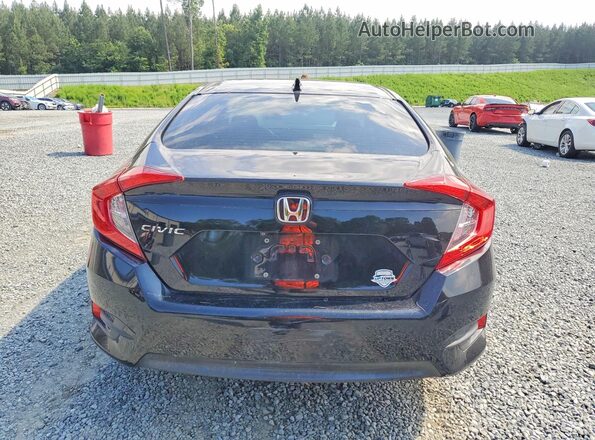 2HGFC2F76JH541814 2018 HONDA CIVIC Black Vista trasera