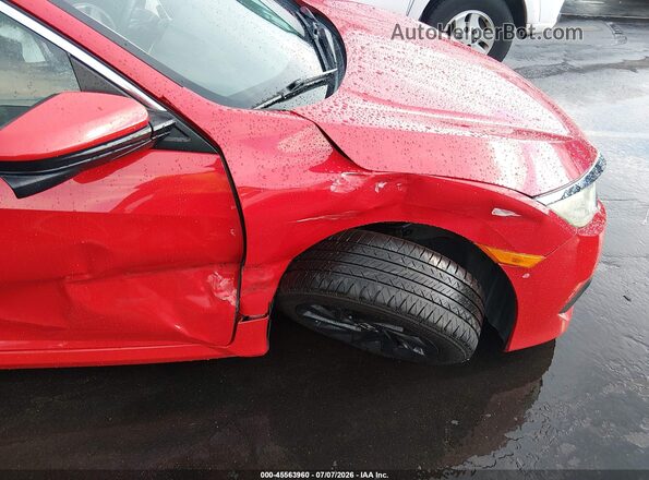 2HGFC2F76JH611134 2018 HONDA CIVIC Красный Вид спереди