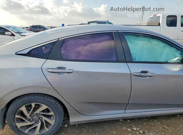2HGFC2F77GH528465 2016 HONDA CIVIC Gray Вид задніх сидінь