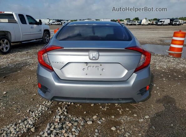 2HGFC2F77GH528465 2016 HONDA CIVIC Gray Вид ззаду