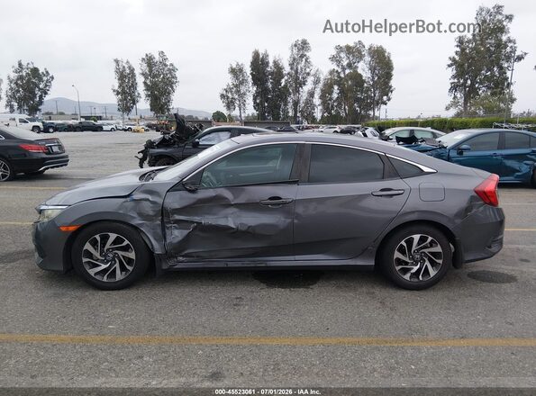 2HGFC2F77GH542026 2016 HONDA CIVIC Gray 
