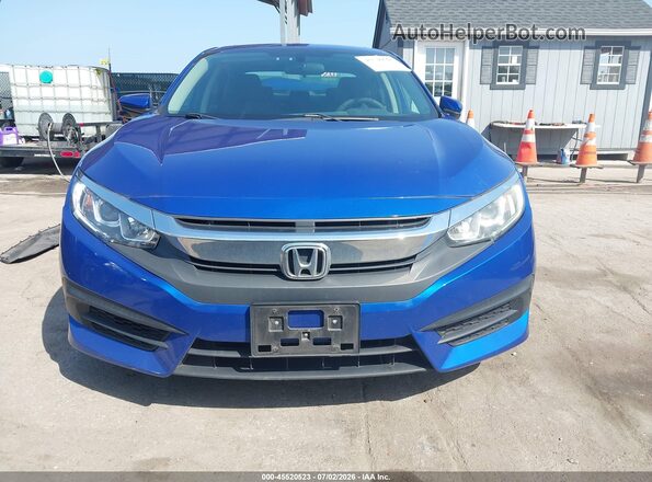 2HGFC2F77GH565631 2016 HONDA CIVIC Blue Widok wnętrza z tyłu