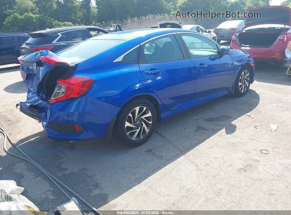 2HGFC2F77GH565631 2016 HONDA CIVIC Blue Tył prawy