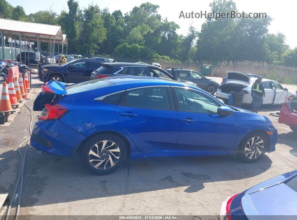2HGFC2F77GH565631 2016 HONDA CIVIC Blue Widok wnętrza 360 stopni