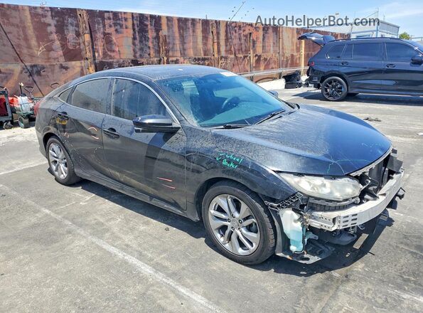 2HGFC2F77HH508167 2017 HONDA CIVIC Black წინა მარჯვენა